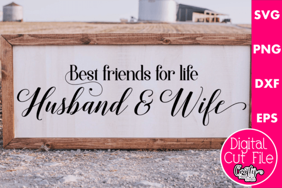 Best Friends for Life Husband and Wife Embroidery Design Review