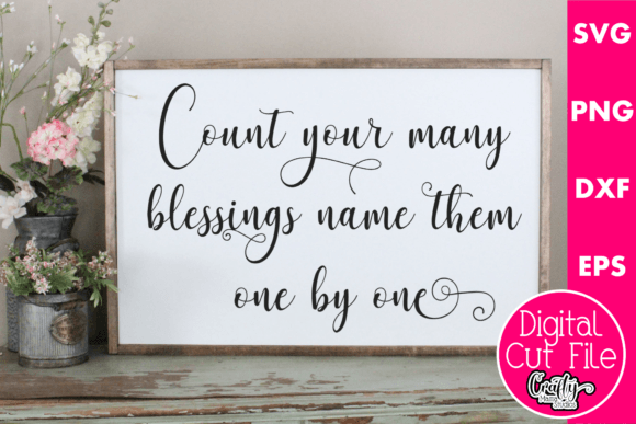 Count Your Many Blessings Embroidery Design Review
