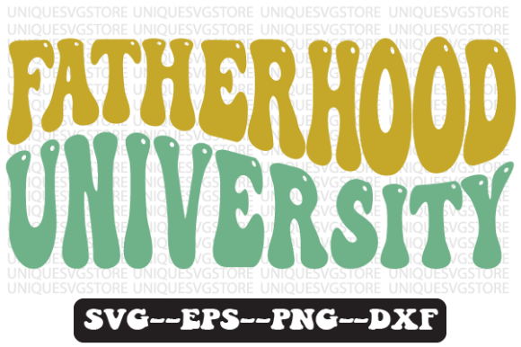 Fatherhood University Retro Svg Design Review: A Timeless Embroidery Asset