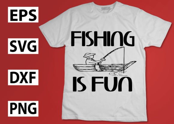Fishing Is Fun: A Designer’s Perspective on a Quirky Embroidery Quote