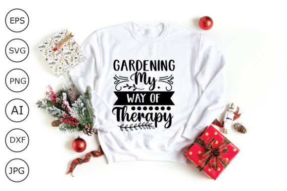 Gardening My Way of Therapy Svg Review