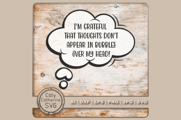 Grateful That Thoughts Don't Appear