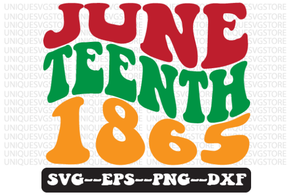 Juneteenth 1865 Quote Retro Svg Design Review