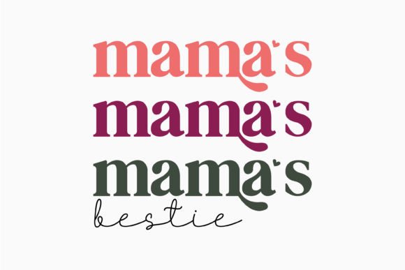 Mama s Bestie Retro Mothers Day Embroidery Design Review