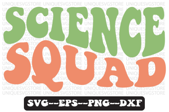 Science Squad Quote Retro Svg Design Review for Real Projects