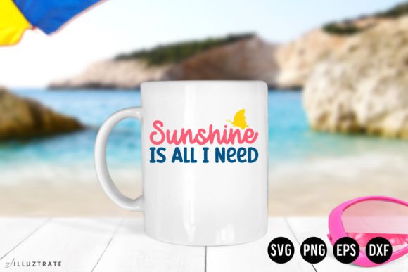 Sunshine is All I Need SVG for Real Embroidery Projects