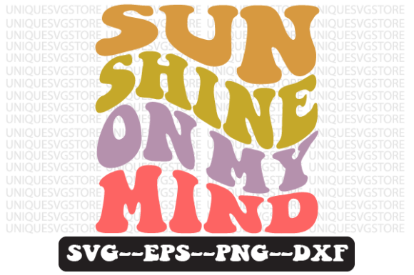 Sunshine on My Mind Retro Svg Design Review for Real Projects