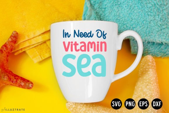 Vitamin Sea SVG: A Fresh Take on Summer Embroidery